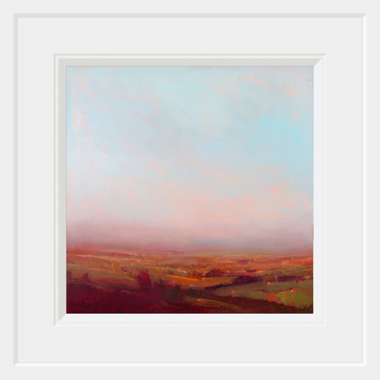 Misty Orange and Red