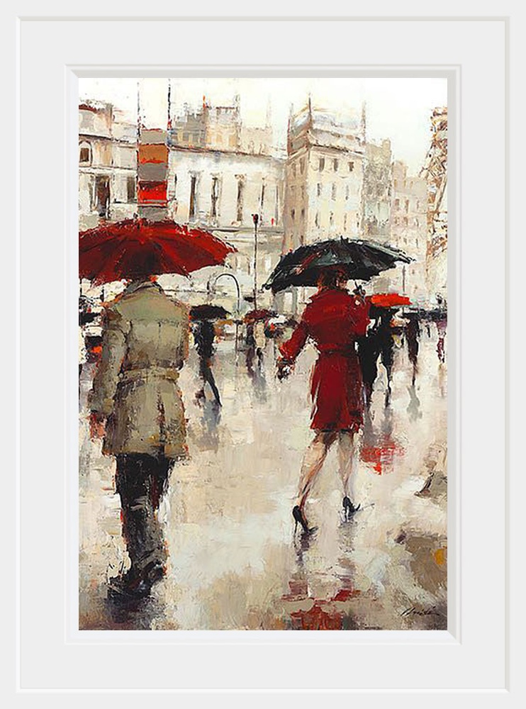 Parting on a Paris Street